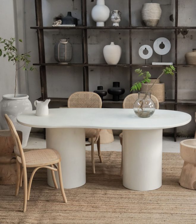 Mesa comedor Organica Canteras 002 Para 6 personas a pedido