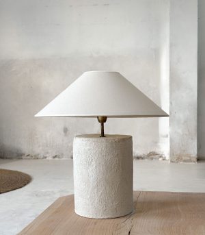 Lampara de Mesa Sakura Hueso