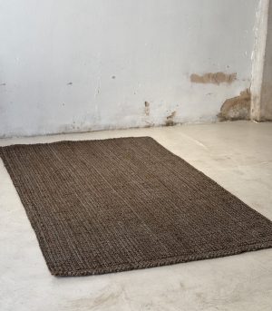 Alfombra Yute Nudo Gris