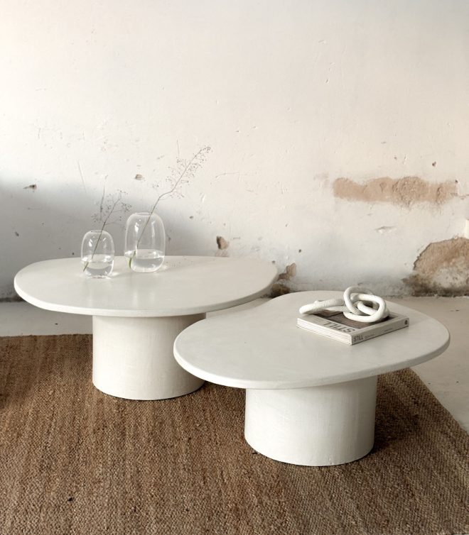 Mesa baja Canteras 008 gris a pedido