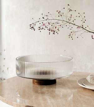 Cuenco de vidrio Gubei