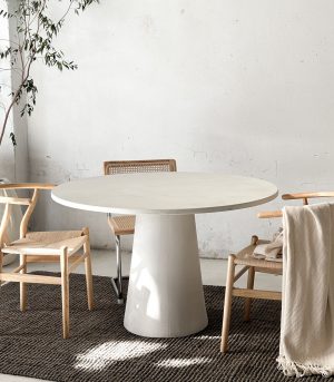 Mesa Comedor Conica Canteras 005 A Pedido