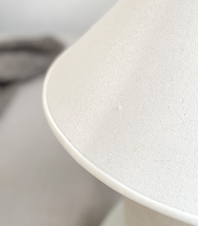 Lampara de Mesa Mestizo Hueso - Imagen 9