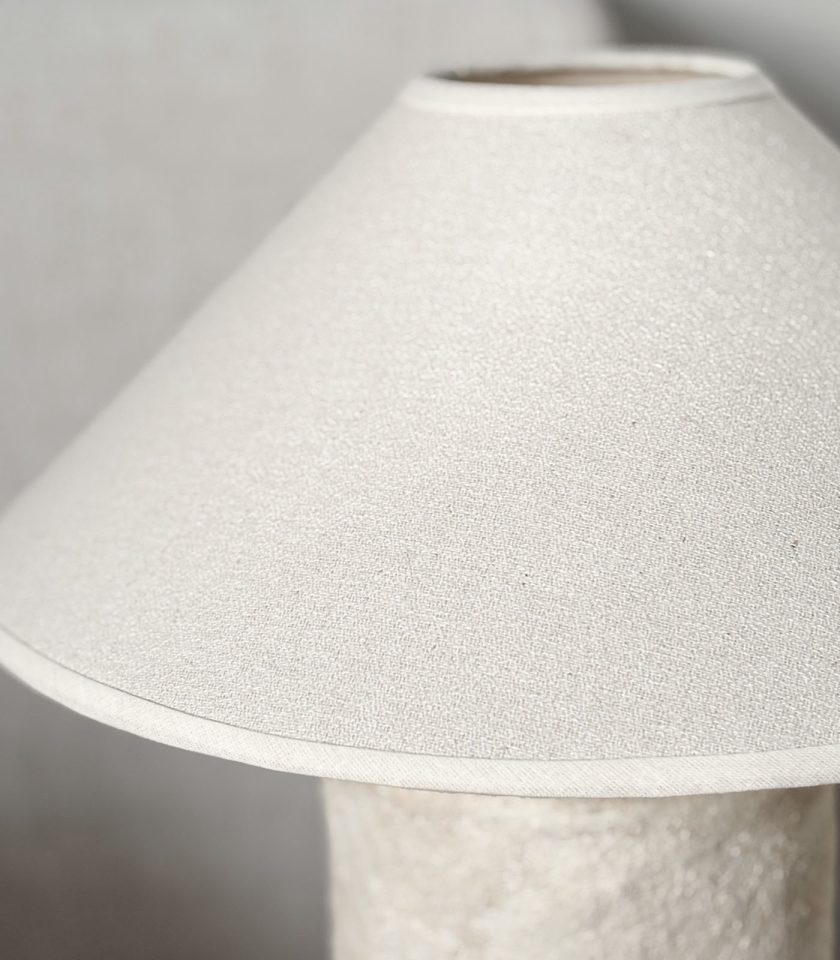 Lampara de Mesa Lemu Hueso M - Imagen 4