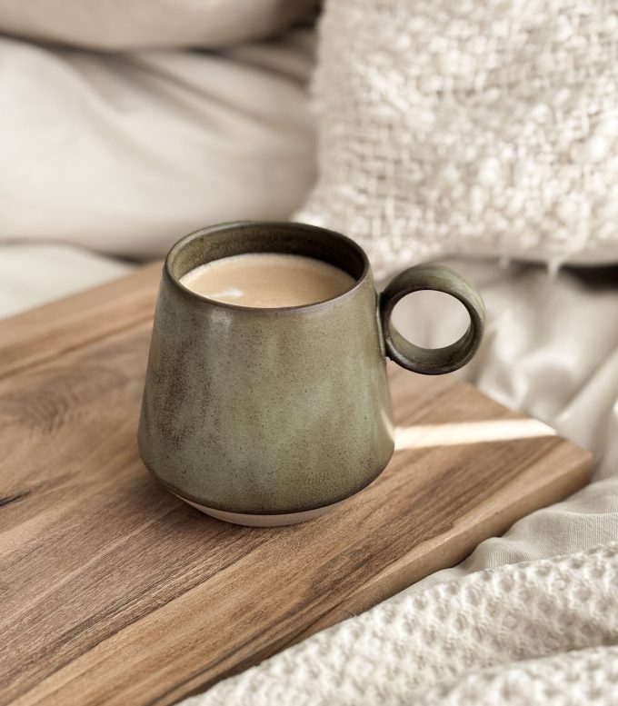 Taza de cerámica