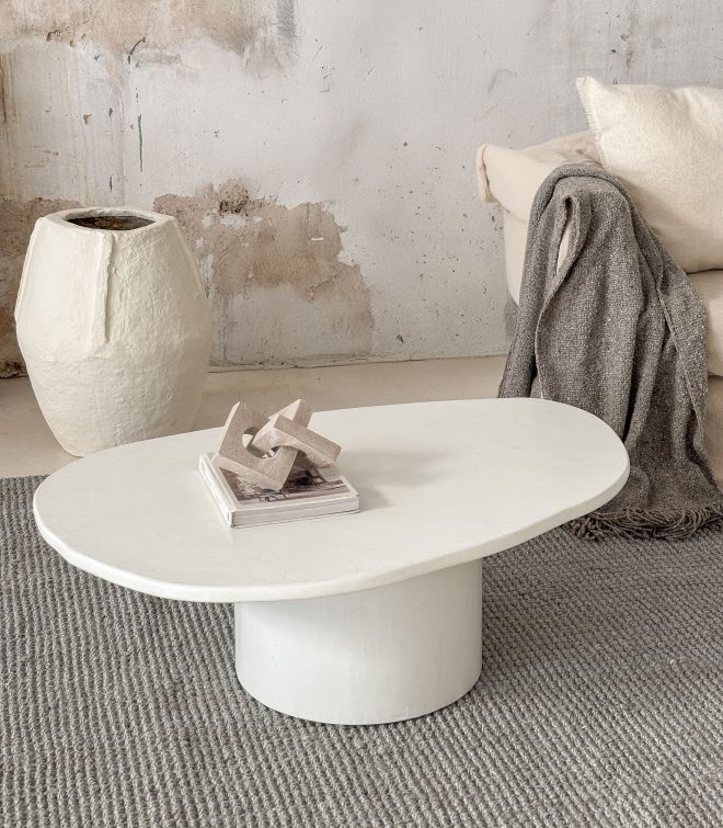 Mesa baja Canteras 007 Hueso a Pedido