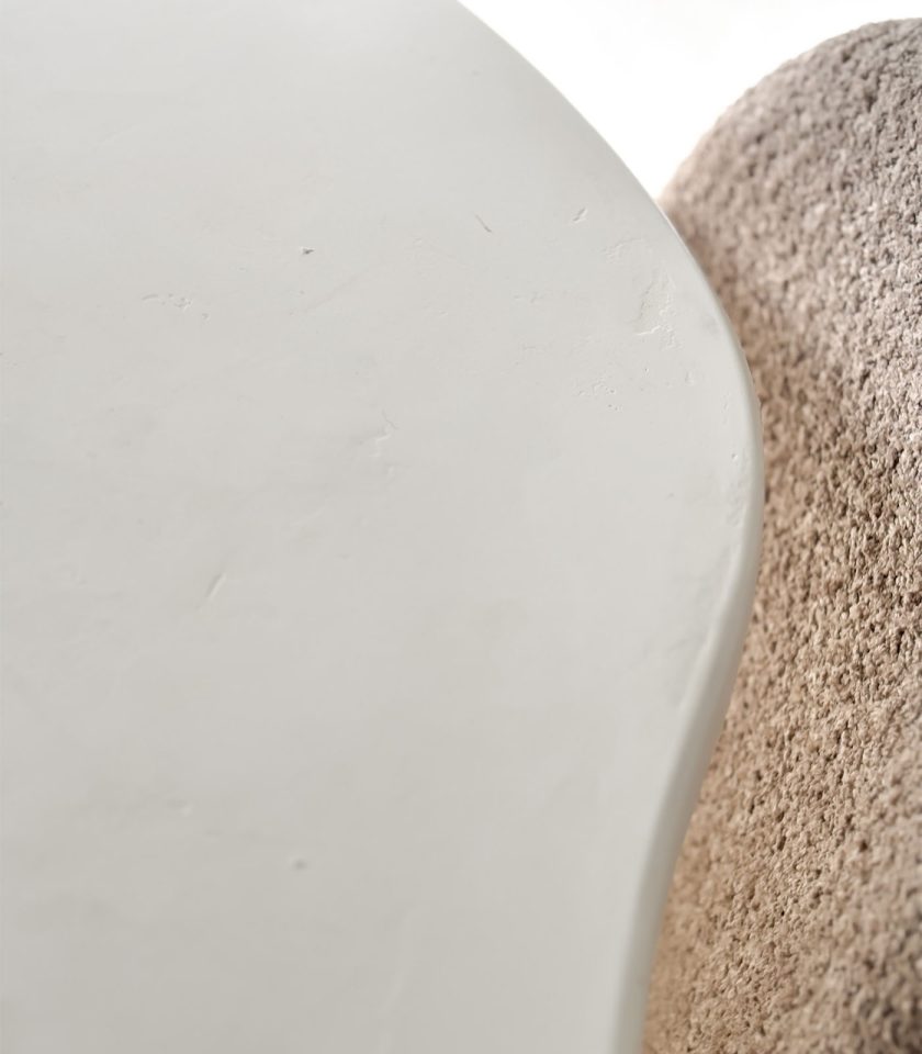 Mesa comedor Circular Organica Canteras 001 Hueso en Stock - Imagen 15