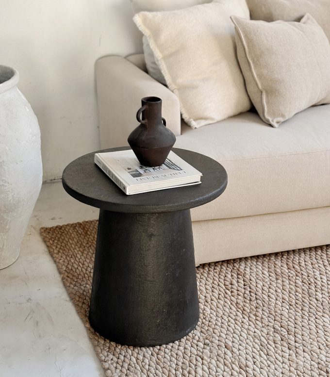 Mesa de Apoyo Conica Canteras Humo En Stock