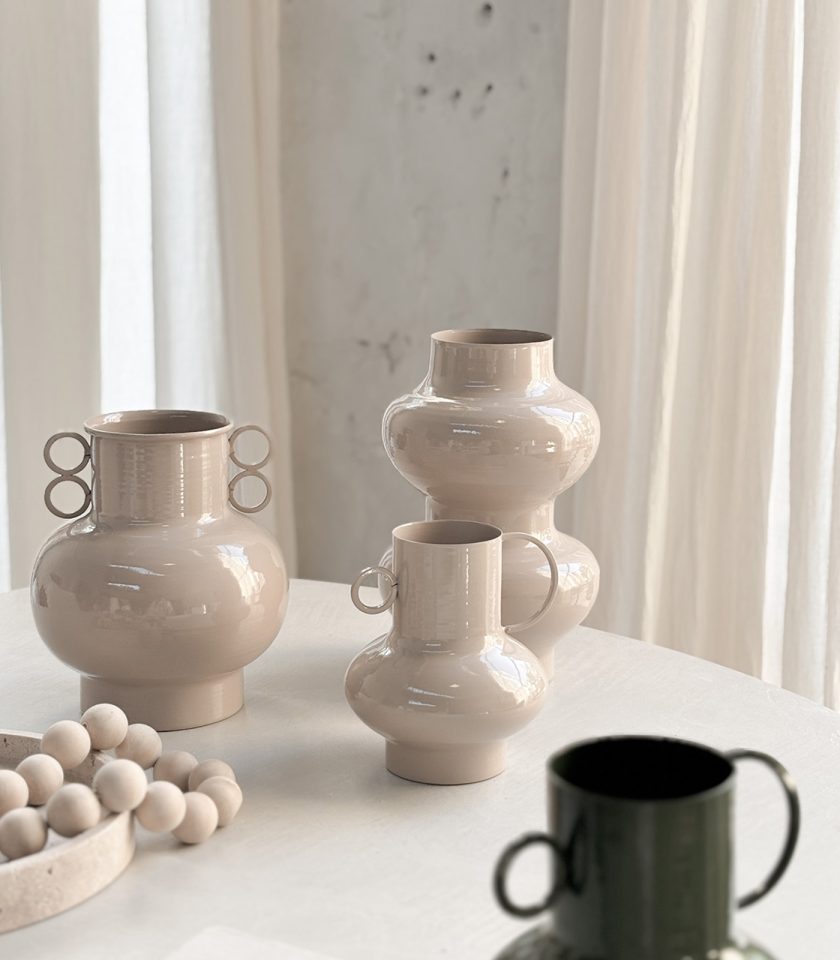 Jarron Vasija Beige - Imagen 15