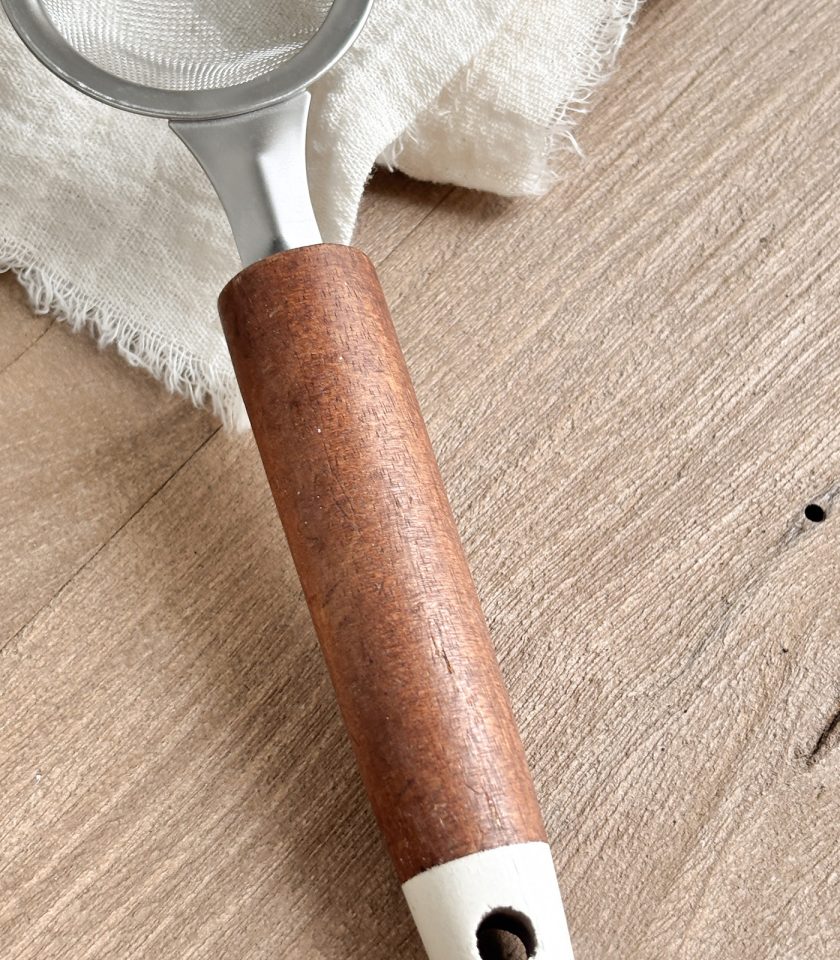 Colador en madera Acacia - Imagen 4