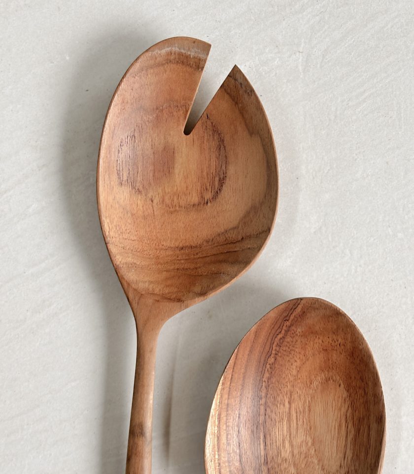 Set Utensilio Ensaladera en madera - Imagen 8