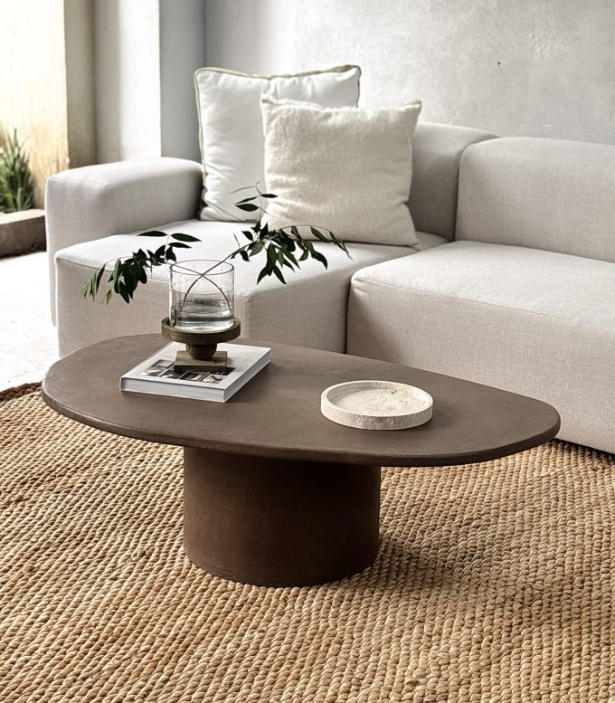 Mesa baja Canteras 007 Tierra en stock