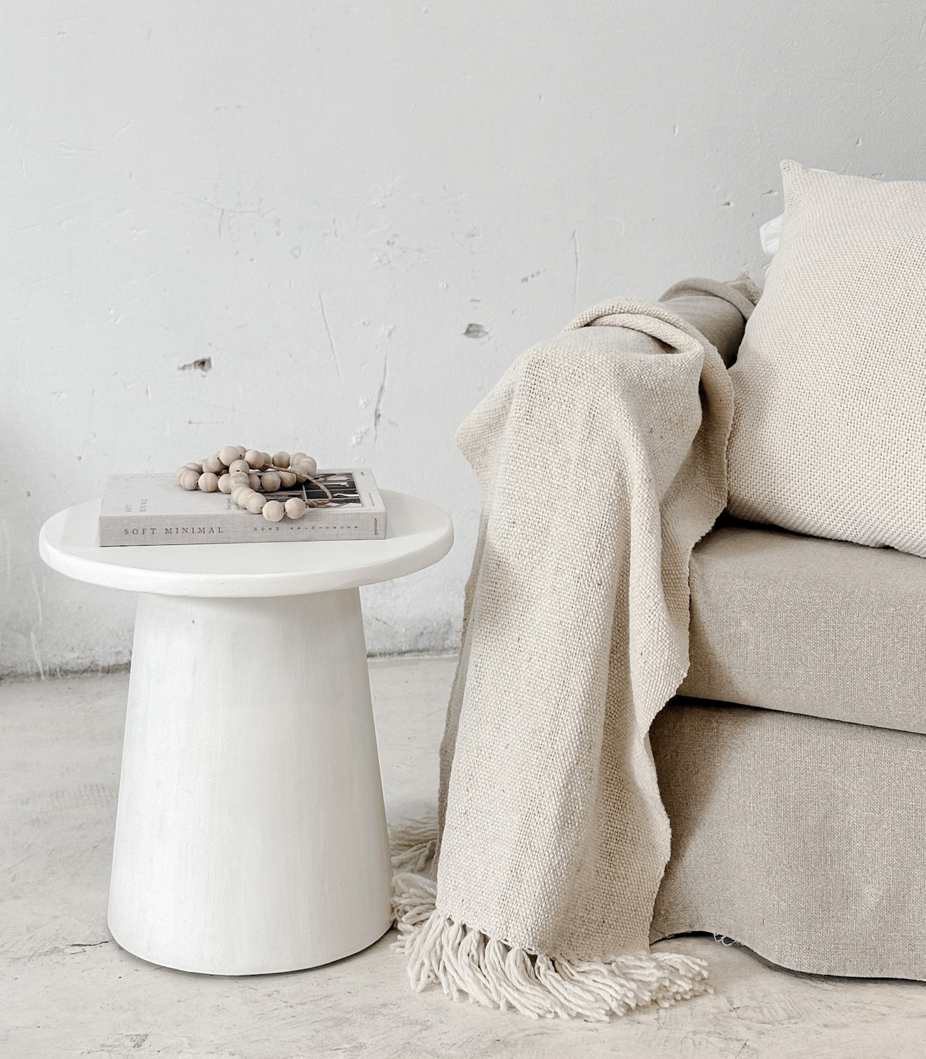 Mesa de Apoyo Conica Canteras Hueso Stock - Imagen 5