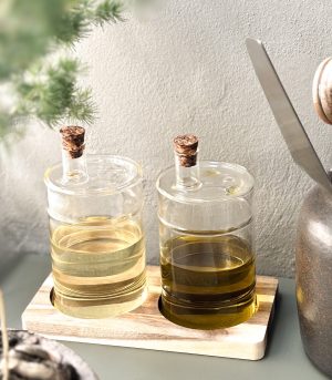 Set Aceitera Vinagrera Barril