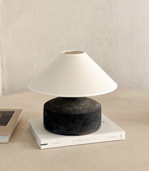 Lampara de Mesa Ceniza