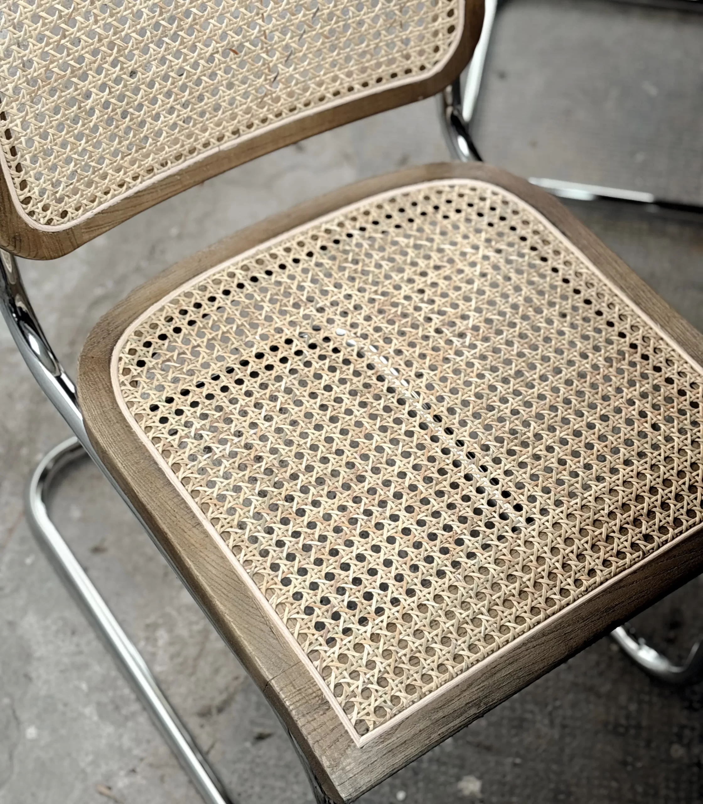 Silla Cesca Roble Con Apoyabrazos - Imagen 4