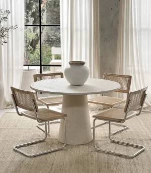 Mesa Comedor Conica Canteras 005 Cal a Pedido