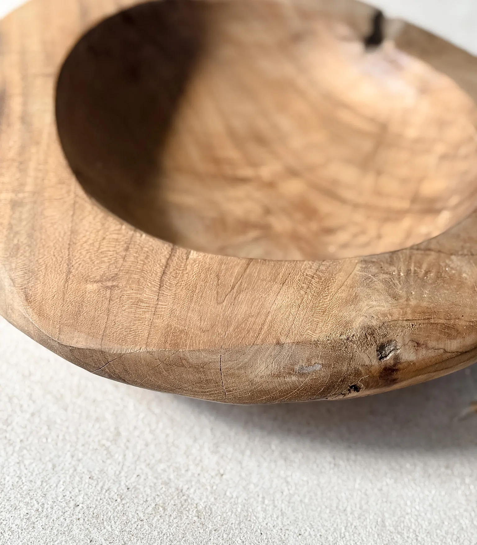 Cuenco Bajo Madera teca - Imagen 8