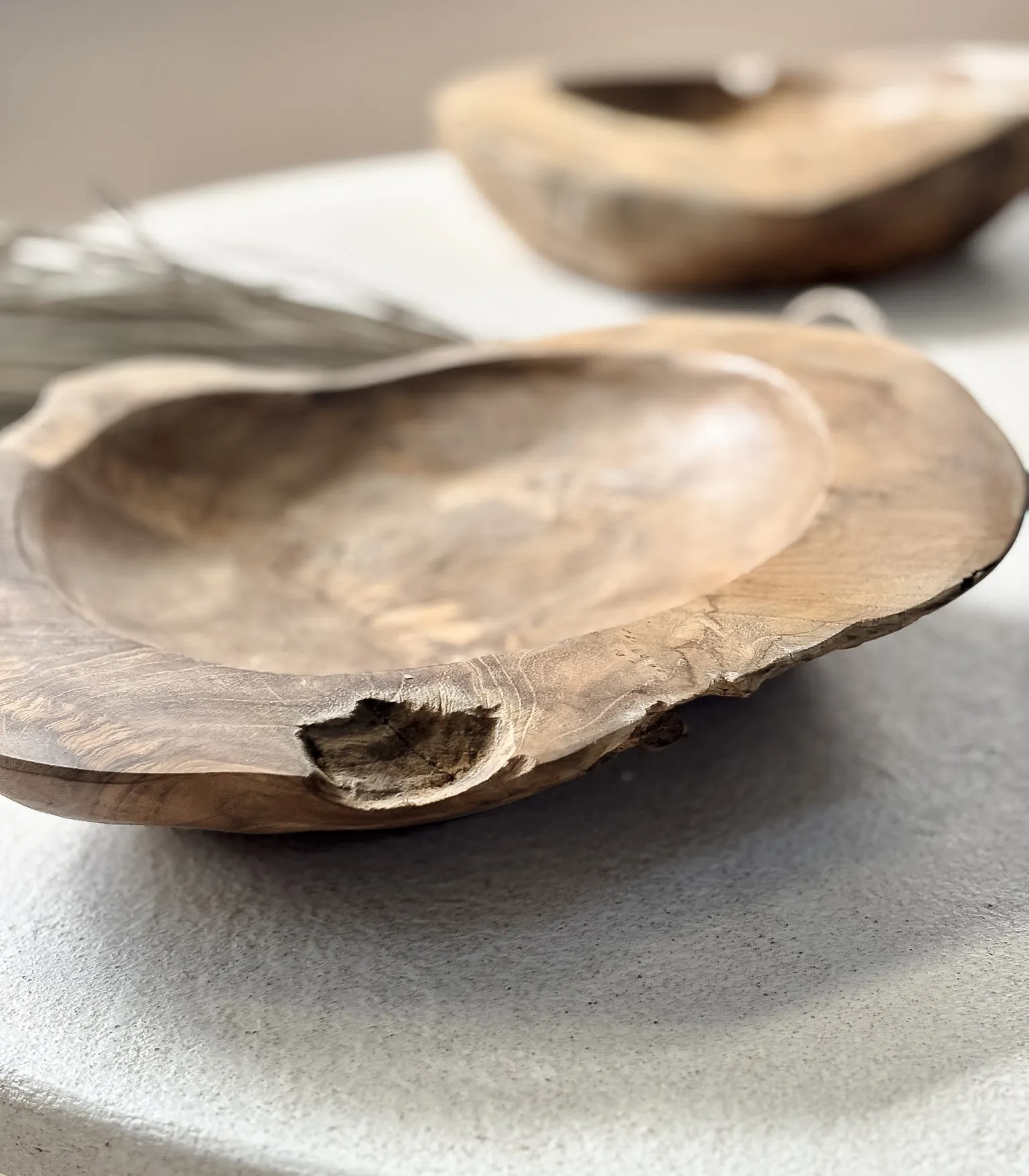 Cuenco Bajo Madera teca - Imagen 10