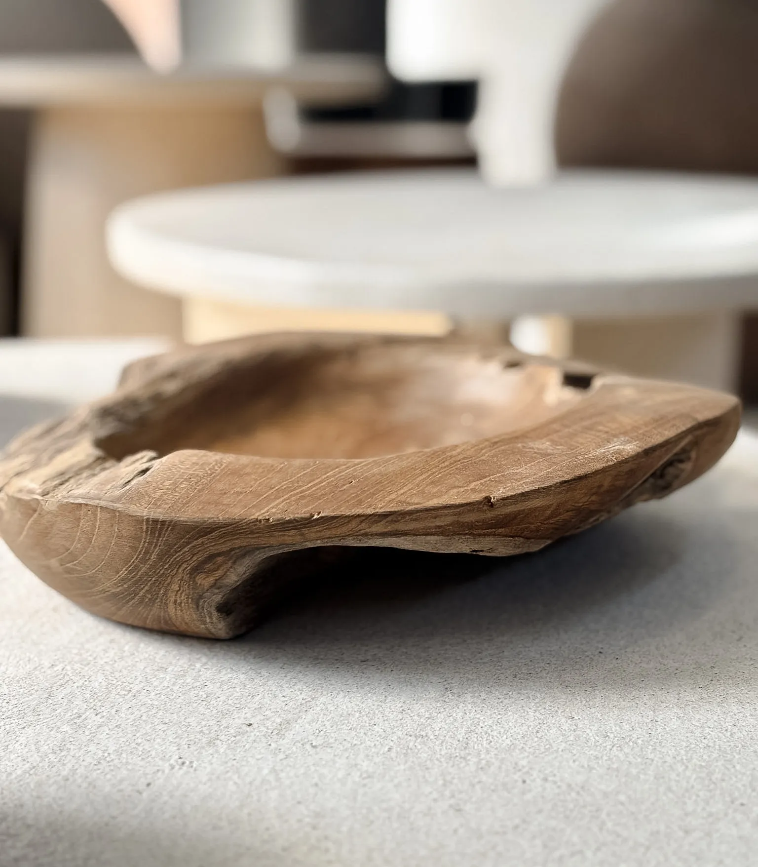 Cuenco Bajo Madera teca - Imagen 11