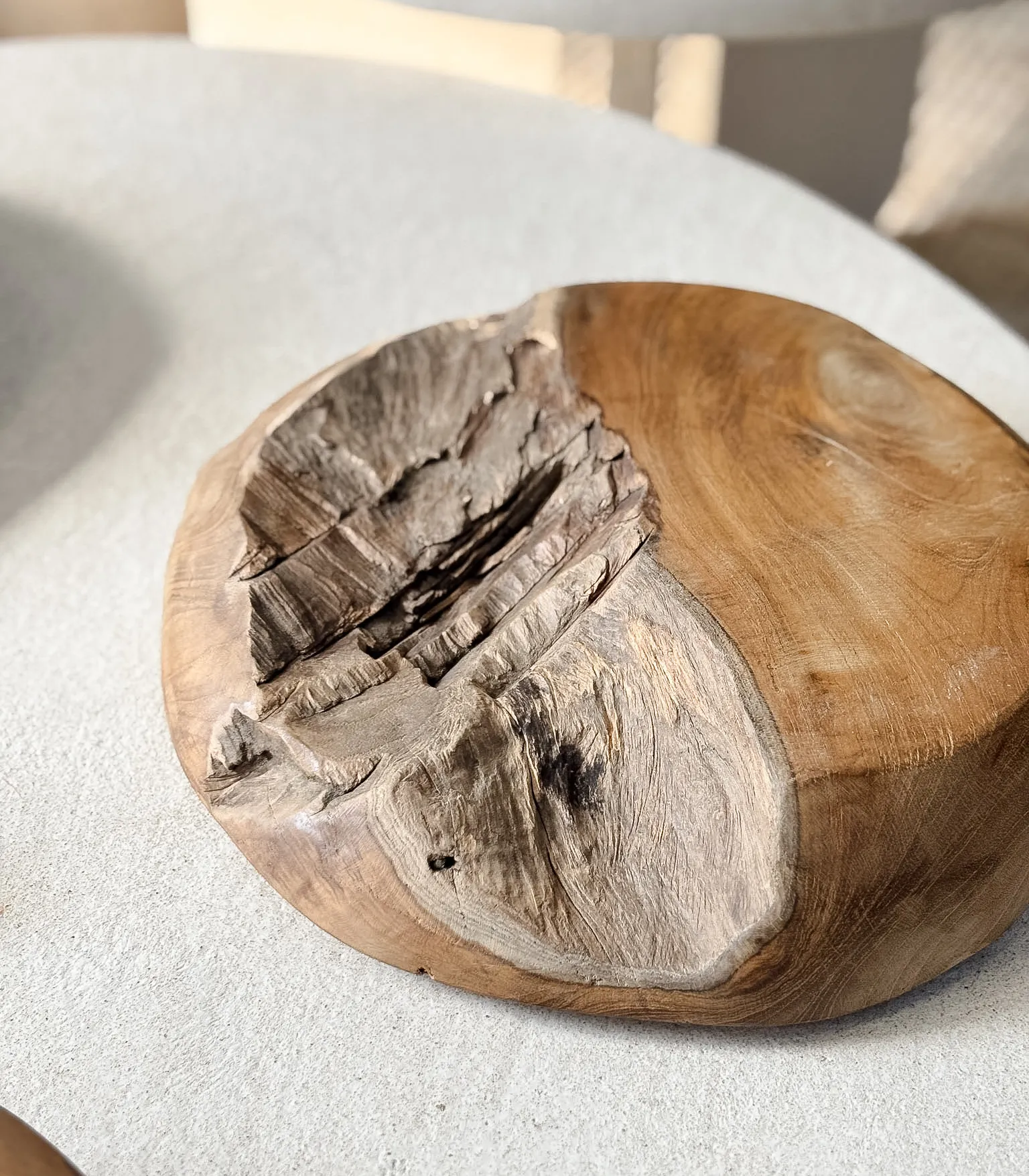 Cuenco Bajo Madera teca - Imagen 12