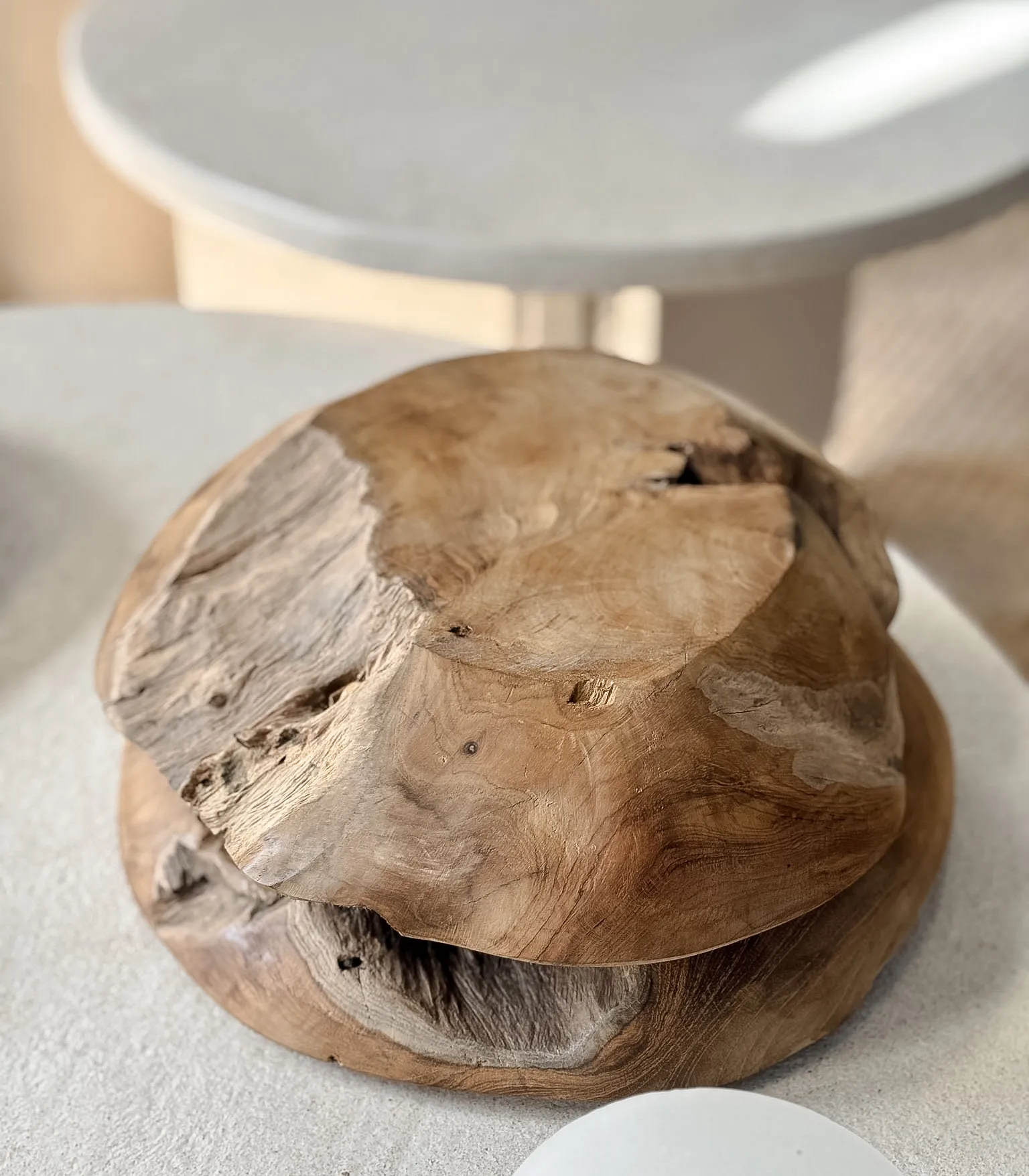 Cuenco Bajo Madera teca - Imagen 13