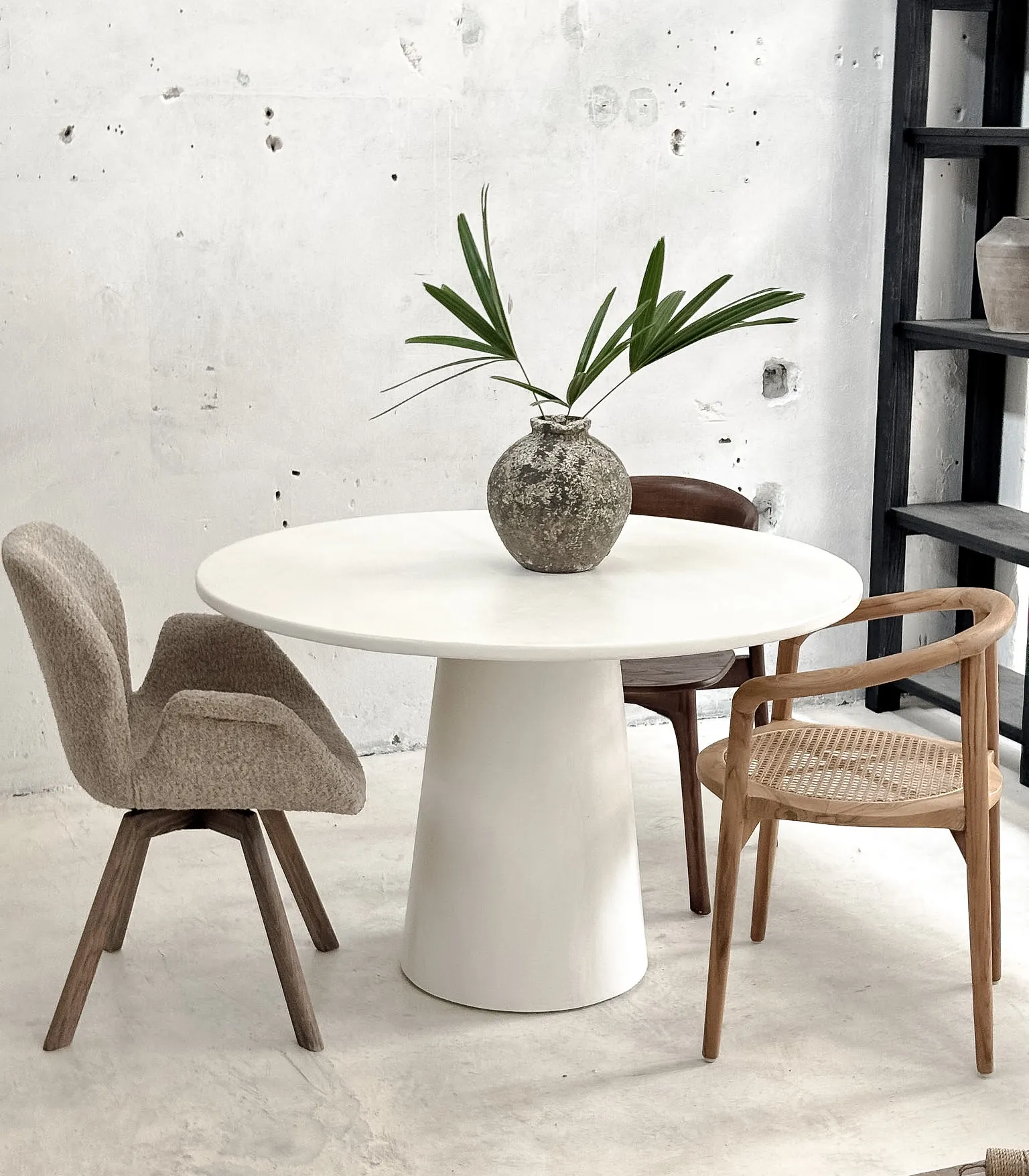 Mesa Comedor Conica Canteras 005 Hueso en Stock - Imagen 6