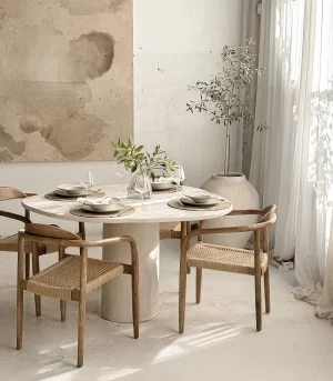 Mesa comedor  Organica Canteras 004 Cal a Pedido