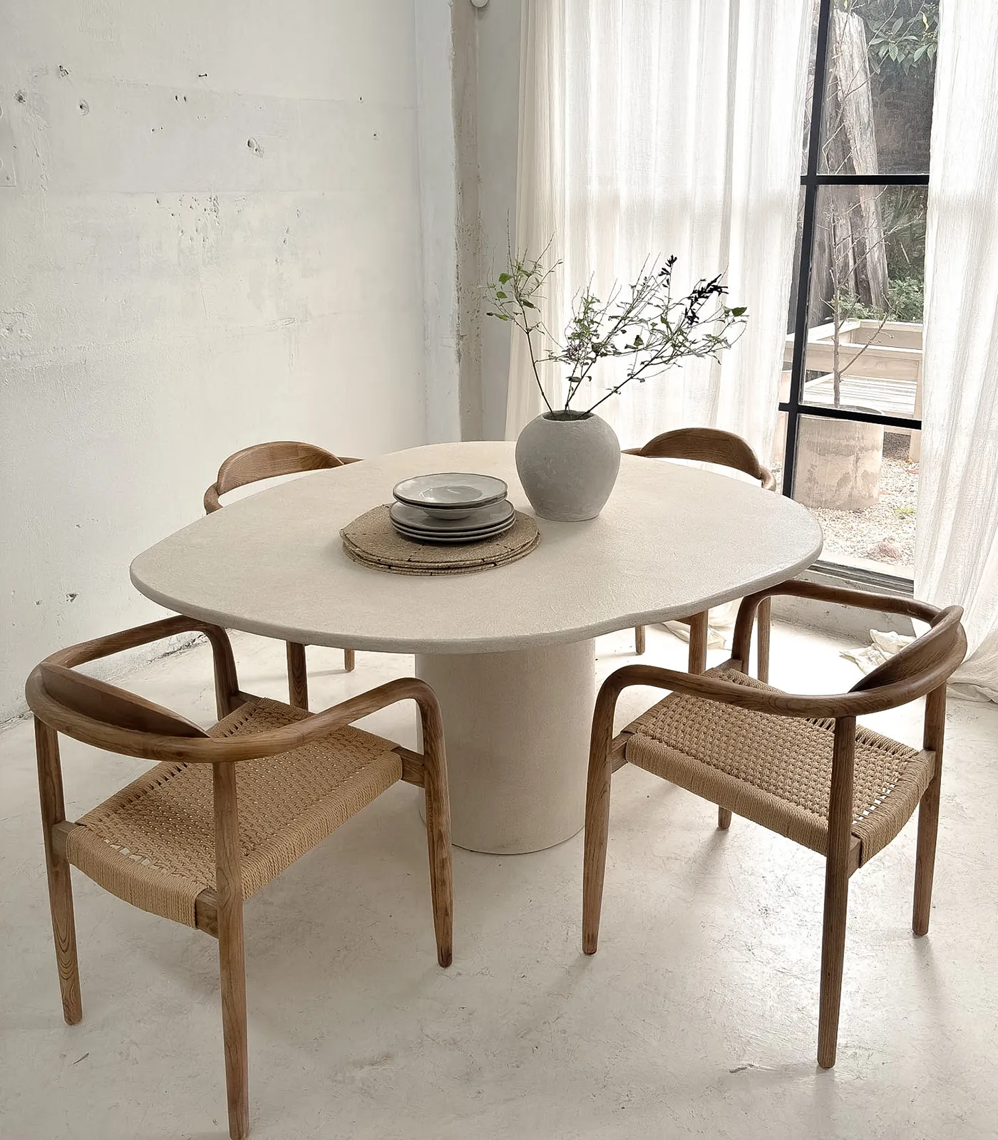 Mesa comedor Organica Canteras 004 Cal en Stock