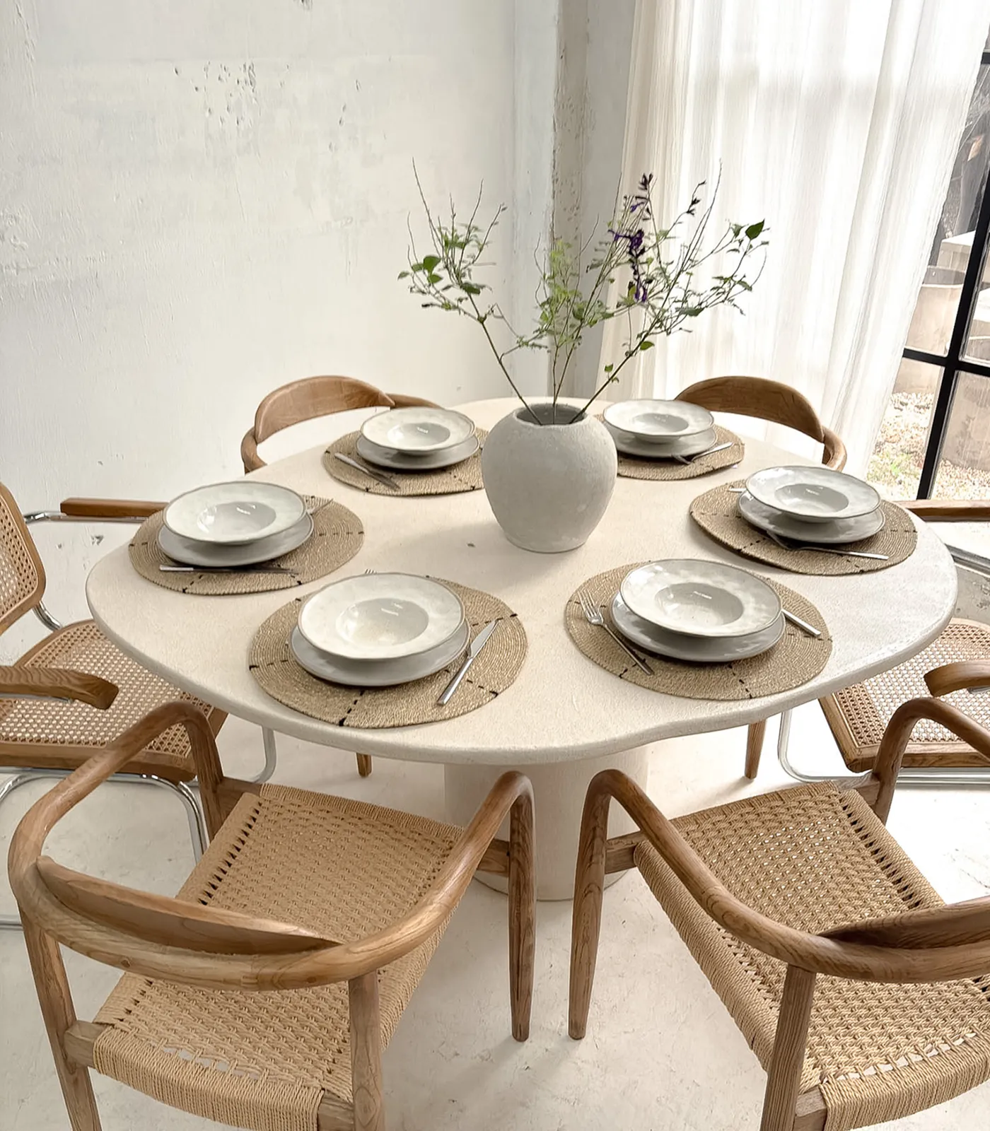 Mesa comedor Organica Canteras 004 Cal en Stock - Imagen 5
