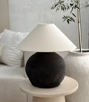 Lampara de Mesa Cayun Humo
