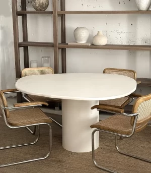 Mesa comedor  Organica Canteras 004 Hueso a Pedido